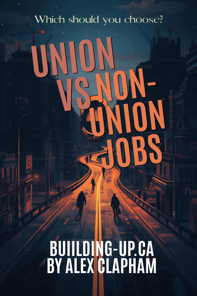 Union vs non-union jobs in Canada comparison for young workers